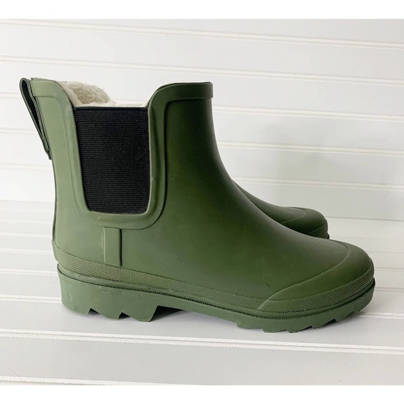 J. Crew Shoes J Crew Womens 8 Chelsea Ankle Rain Rubber Boots